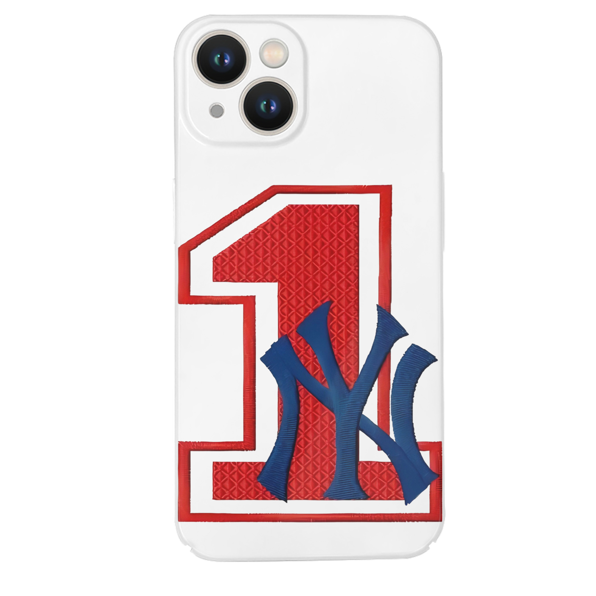 New York Yankees No.1 Fans IPhone 14 Series Full-Cover Hard Case – Shockproof With Raised Camera Protection – Precise Cutouts, Wireless Charging Compatible – Durable, Anti-Yellowing, Easy To Clean